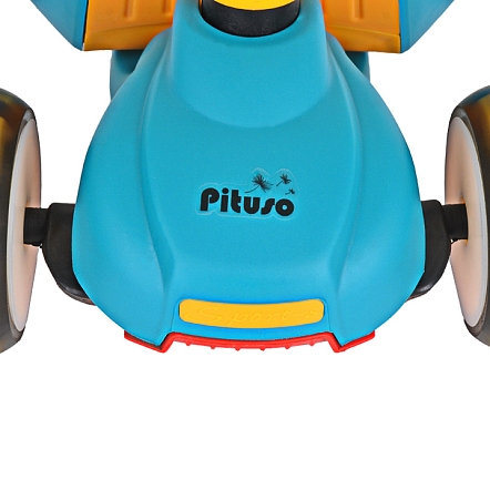 PITUSO Самокат трехколесный HD-8814B, 3в1 Blue/Синий (2 места)