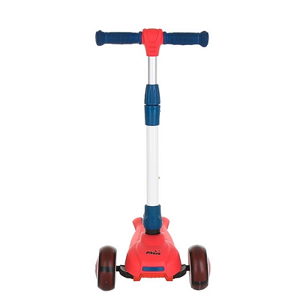 PITUSO Самокат трехколесный HD-8814B, 3в1 Red/Красный (2 места)