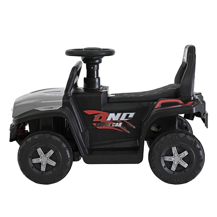 **PITUSO Электроквадроцикл 015B 6V/4.5Ah,20W*1,колеса пласт,свет,муз,68*40*50см,Grey/Серый