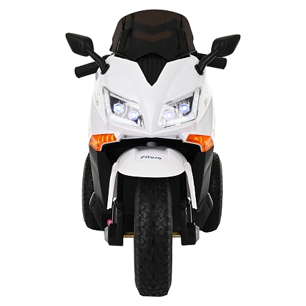 **PITUSO Электромотоцикл 9188, 6V/4,5Ah*2, возд.колеса, 109*54*72см, White / Белый