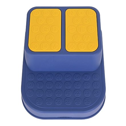 PITUSO Подставка для ног 2-ступенчатая антискользящая Blue/Синяя,33*36*25 см,полиэт/пакет (уп/20 шт)