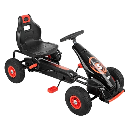PITUSO Педальный картинг G18 (121*61*63), надувные колеса,Красный/Red