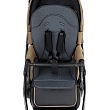 ROAN Коляска 2 в1 Bass Next короб + прогулка Mocha Mousse/Black/руч.Cappuccino(2 места)
