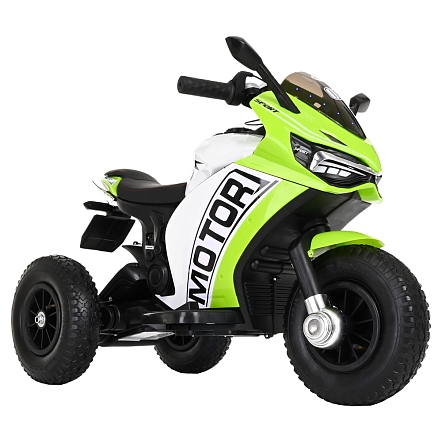 PITUSO Электромотоцикл 6188, 6V/4,5Ah*2, возд.колеса, 105*53*70см, Green / Зеленый
