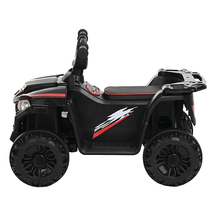 PITUSO Электроквадроцикл, 116-NEW 6V/4.5Ah,20W*1,колеса пласт,свет,муз,68*43*47см, Black/Черный