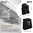 PITUSO коляска детская PERA (прогулочная)Graphite/рама carbon/PU(блок колес)