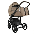 ROAN Коляска 2 в1 Bass Next короб + прогулка Mocha Mousse/Black/руч.Cappuccino(2 места)