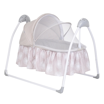 **PITUSO электрокачели-колыбель Camellia Dandelion grey/Одуванчик,серый,70*104*76см (1 шт/уп)