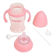 PITUSO Бутылочка антиколики/широкое горло с ручками 160 мл Pink (Розовый) (уп/24 шт)