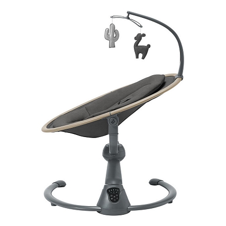 Maxi-Cosi Шезлонг-качалка CASSIA SWG Beyond Graphite ECO/графитовый