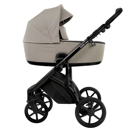 ROAN Коляска 2 в1 Bass Next   короб + прогулка Hazel/Black/руч.Black(2 места)