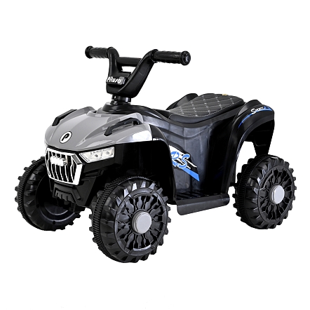 PITUSO Электроквадроцикл 021B 6V/4,5Ah,20W*1,колеса пласт,свет,муз,68*43*50см,Grey/Серый
