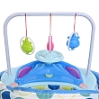 **BAMBOLA Ходунки Считалка (8 пласт.колес,игрушки,муз) 7 шт/уп (67*55*67) Blue/Голубой