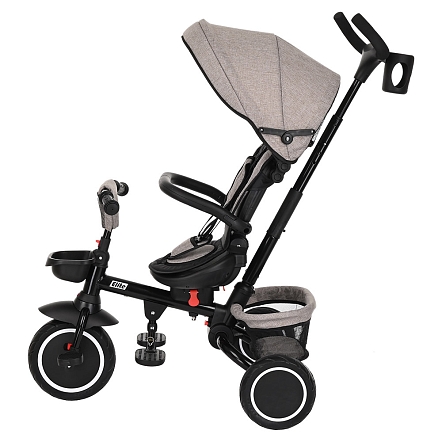 PITUSO Велосипед трехколесный Elite Plus Beige/Бежевый, 10"/8"