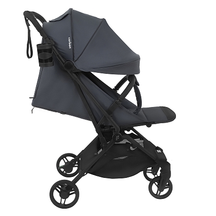 PITUSO коляска детская PERA (прогулочная)Graphite/рама carbon/PU(блок колес)