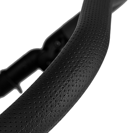 ROAN Коляска 2 в1 Sol Luxury короб + прогулка Caviar Black/Nickel/руч.Black/к.Black(2 места)