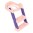 PITUSO Сиденье для унитаза с лесенкой и ручками (2 ступени) Pink/Розовый, 41,5*45*54 см (уп/6 шт)