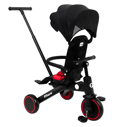 PITUSO Велосипед трехколесный Leve Pro, складной, разм. упак. 66х34х31 см, Red/Красный