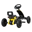 PITUSO Педальный картинг G-24 (87.5*48*54 см), ЭВА колеса, Желтый/Yellow