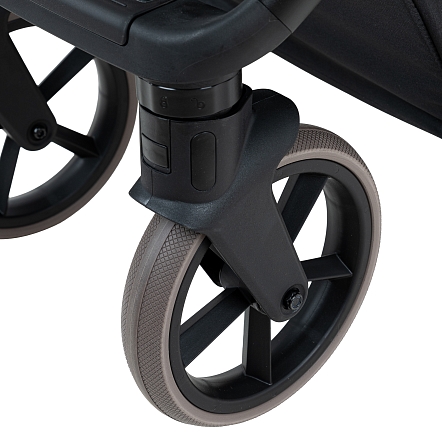 ROAN Коляска 2 в1 Sol Luxury короб + прогулка Pixel/Light/Nickel/руч.Cappuccino/к.Cappuccin(2 места)