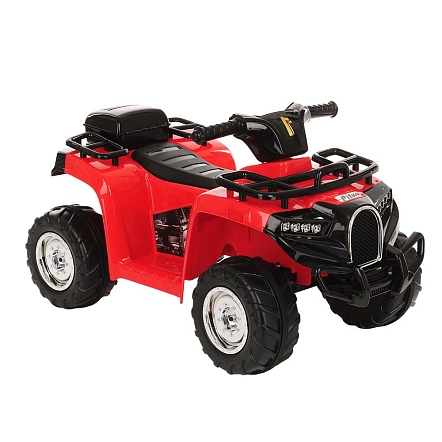 *PITUSO Электроквадроцикл 5258, 6V/4.5Ah*1,20W*1,колеса пласт,MP3,свет,муз,78*50*47 см,Красный/RED