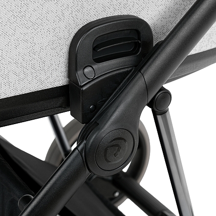 ROAN Коляска 2 в1 Sol Luxury короб + прогулка Pixel/Light/Nickel/руч.Cappuccino/к.Cappuccin(2 места)