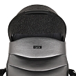 **TUTIS Коляска 2 в1 NOVO короб + прогулка Кожа Pearl Metalic/Black Reflective Print