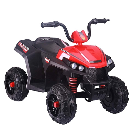 **PITUSO Электроквадроцикл S601,6V/4.5Ah*2,40W*2,кол. EVA,MP3,кож.сид.,амортиз,86*56*66см,Красный