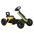 PITUSO Педальный картинг G-24 (87.5*48*54 см), ЭВА колеса, Желтый/Yellow