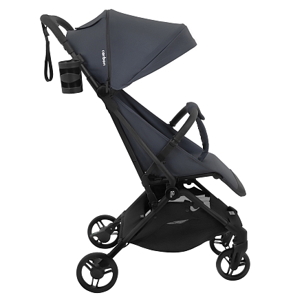 PITUSO коляска детская PERA (прогулочная)Graphite/рама carbon/PU(блок колес)