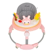 BAMBOLA Ходунки Зайчик (круглые)(6 силик.кол,игр.,муз) 6 шт/уп (67*67*55) Soft Pink/Нежно-розовый