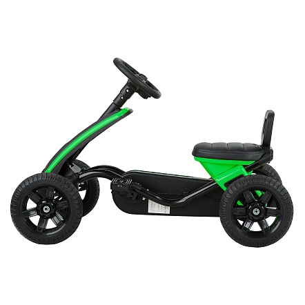 PITUSO Педальный картинг G-24 (87.5*48*54 см), ЭВА колеса, Зеленый/Green