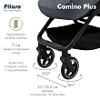 PITUSO Коляска детская CAMINO+(прогулочная),Graphite/чехол на ножки