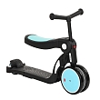 PITUSO Самокат трехколесный HD-200B, родительская ручка, 5 в 1 Blue/Голубой