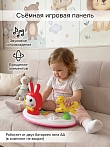 BAMBOLA Ходунки Зайчик (круглые) (6 силик.кол,игр.,муз) 6 шт/уп (67*67*55) Red/Красный