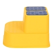 PITUSO Подставка для ног 2-ступенчатая антискользящая Yellow/Желтая,33*36*25 см,п/пакет (уп/20 шт)