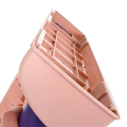 PITUSO Сиденье для унитаза с лесенкой и ручками (2 ступени) Pink/Розовый, 41,5*45*54 см (уп/6 шт)