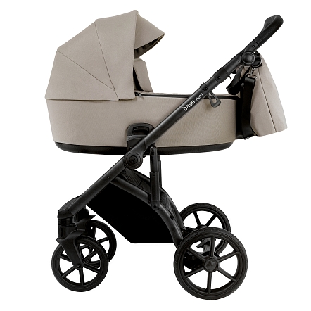 ROAN Коляска 2 в1 Bass Next   короб + прогулка Hazel/Black/руч.Black(2 места)