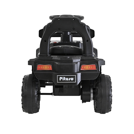 **PITUSO Электроквадроцикл 015B 6V/4.5Ah,20W*1,колеса пласт,свет,муз,68*40*50см,White/Белый