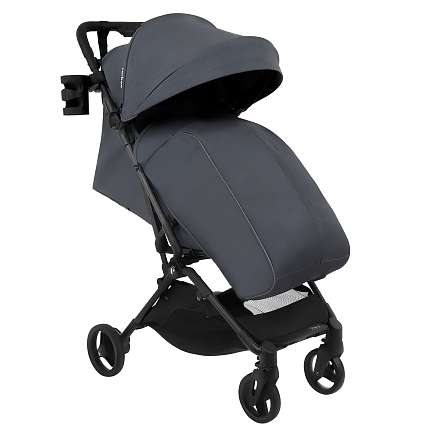 PITUSO коляска детская PERA (прогулочная)Graphite/рама carbon/PU(блок колес)