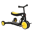 PITUSO Самокат трехколесный HD-200B, родительская ручка, 5 в 1 Yellow/Желтый