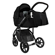 ROAN Коляска 2 в1 Bass Next  короб + прогулка Caviar Black/Black/руч.Black(2 места)