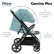 PITUSO Коляска детская CAMINO+(прогулочная),Nova Green/чехол на ножки
