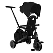 PITUSO Велосипед трехколесный Leve Pro, складной, с сумкой, разм. упак. 66х34х31 см, Black/Черный