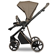 ROAN Коляска 2 в1 Sol Luxury короб + прогулка Mocha Mousse/Bronze/руч.Capp/к.Capp(2 места)