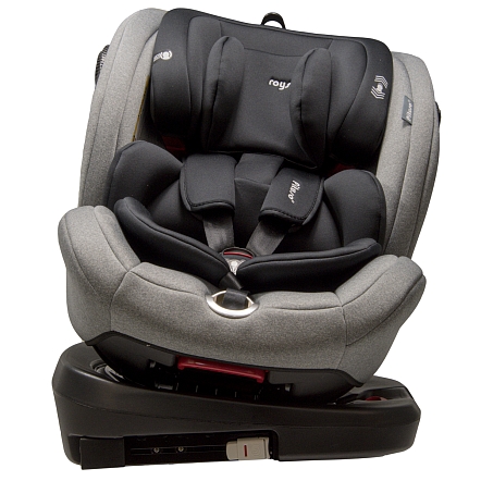 Pituso Удерживающее устройство для детей 0-36 кг Roys Grey, Black Inlay /Серый,Черный вкладыш