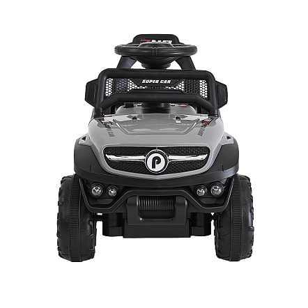 **PITUSO Электроквадроцикл 015B 6V/4.5Ah,20W*1,колеса пласт,свет,муз,68*40*50см,Grey/Серый