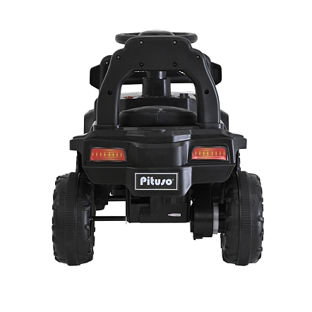 **PITUSO Электроквадроцикл 015B 6V/4.5Ah,20W*1,колеса пласт,свет,муз,68*40*50см,Grey/Серый