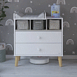 PITUSO Комод серия Kids Luxor ЛДСП Черный-кашемир