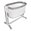 PITUSO Колыбель 3 в 1 Iris на колёсах Light grey/светло-серый